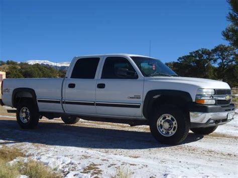 02 Chevy Silverado 2500hd Crew Cab 4x4 Diesel 6 Speed Manual 210k For Sale In Farisita