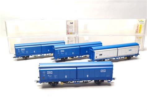 Electrotren H0 1586K 1587K Model Train Freight Carriage 4 Ford