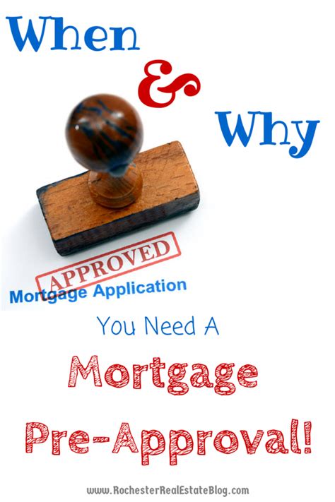 When And Why Should I Get Pre Approved For A Mortgage