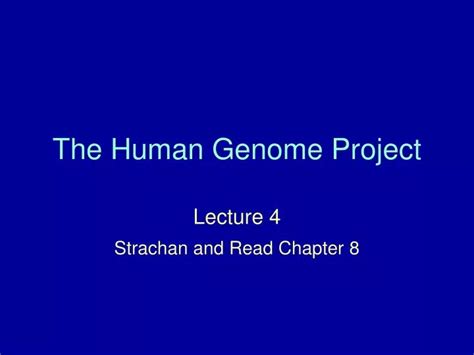 Ppt The Human Genome Project Powerpoint Presentation Free Download Id3045854