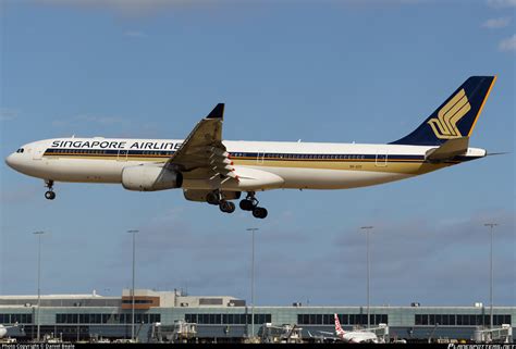 9V STF Singapore Airlines Airbus A330 343 Photo By Daniel Beale ID