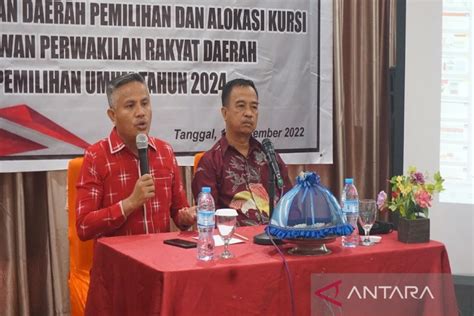 KPU Konawe Selatan Gelar Uji Rancangan Dapil Pilcaleg 2024 ANTARA