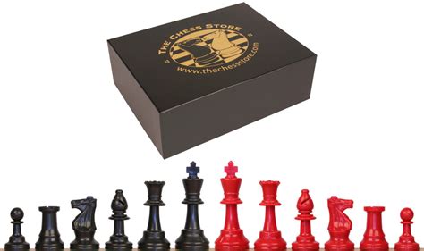 Staunton Plastic Chess Pieces – The Chess Store