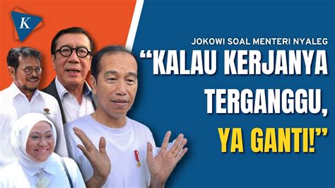 Jokowi Ancam Copot Menteri Yang Nyaleg Jika YouTube