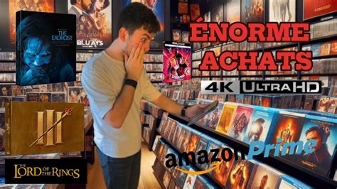 Norme Achats Amazon Blu Ray K Coffrets Collector Youtube