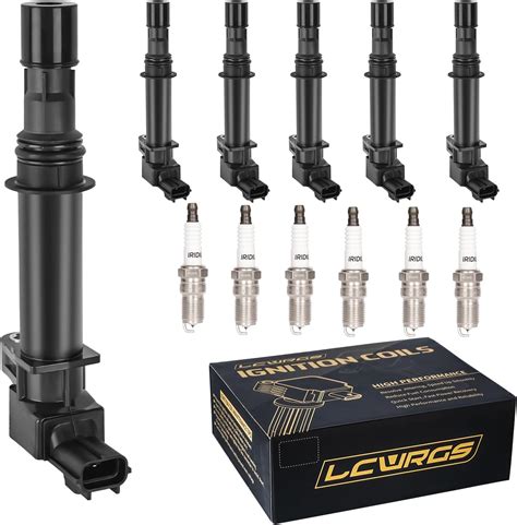 Amazon Set Of 6 Ignition Coil Pack And Spark Plugs Fits For 3 7 V6