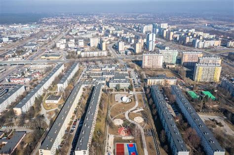 Aerial View Of Stalowa Wola In Poland Stock Image Image Of