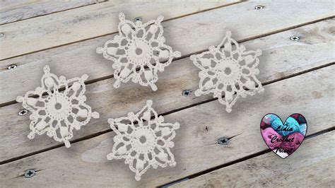 Flocons De Neige Tutoriel Au Crochet Pr Sent Par Lidia Crochet Tricot