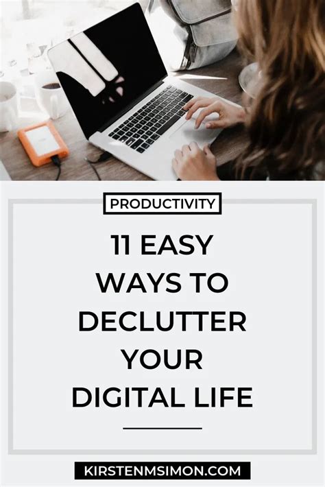 Easy Ways To Declutter Your Digital Life Right Now In