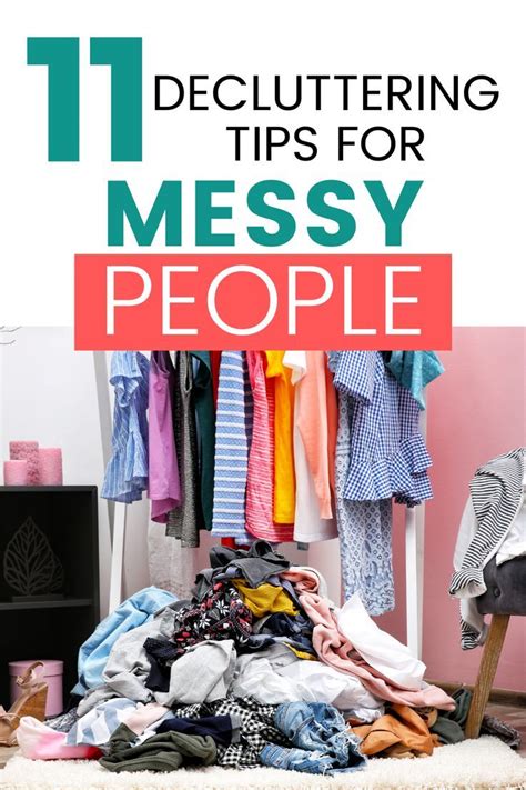 11 Brilliant Decluttering Tips For The Messy At Heart Declutter Messy People Organize Declutter