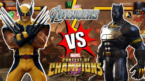 Mcoc Marvel Contest Of Champions X Man Vs Black Panther Marvel Contest Of Champions Youtube