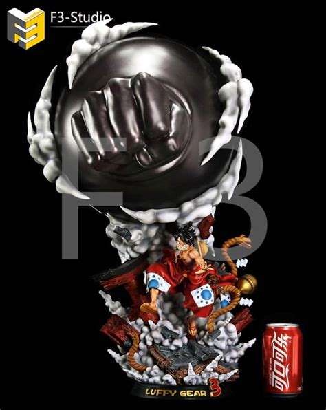 1/6 Wano Luffy Gear 3 Elephant Gun by F3 Studio portrait of pirates oden kaido whitebeard edward ...