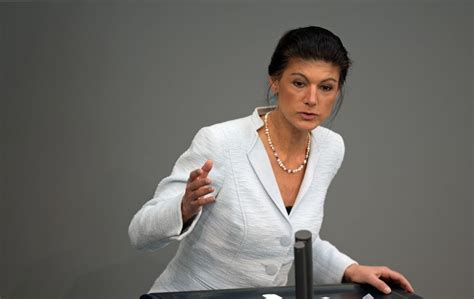 Sahra Wagenknecht Keeps Punching Down