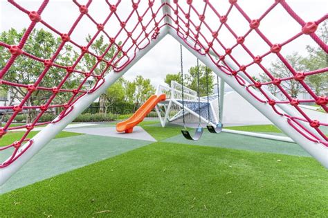 Modern Design Children S Playground with Safe Equipment in the City ...