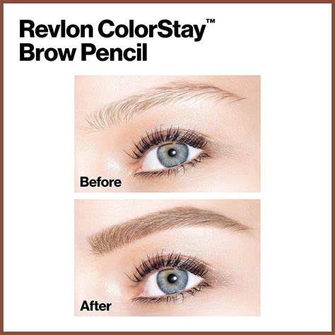 Revlon Colorstay Brow Pencil Blonde Long Lasting Formula For Defined Brows Buy Now With