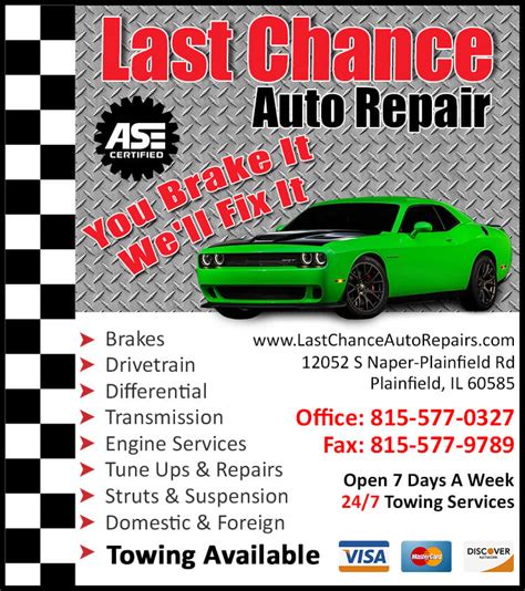 Auto Repair Plainfield IL | Maintenance | Service | Auto Repair Shop Near Me