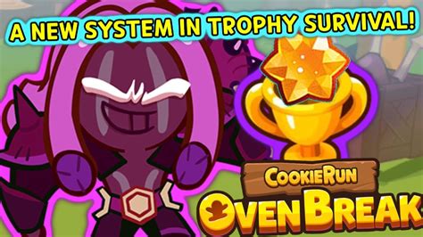 MAKING PURPLE YAM COOKIE PROUD TROPHY SURVIVAL Cookie Run