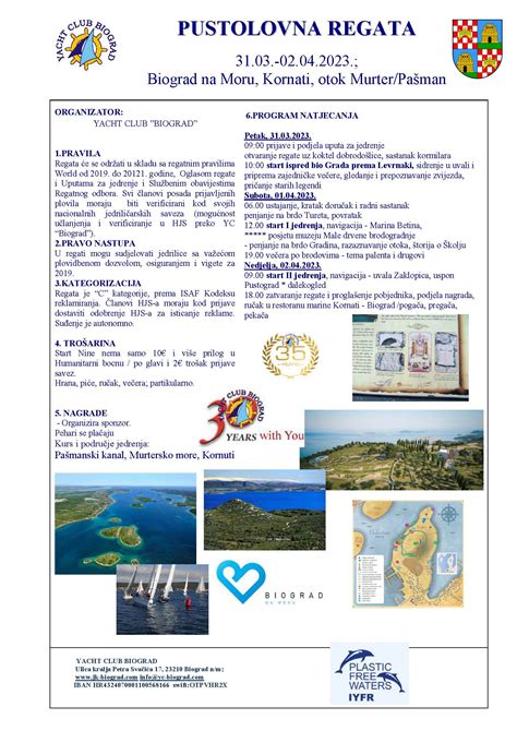 Yc Biograd Pustolovna Regata Nautica Portal