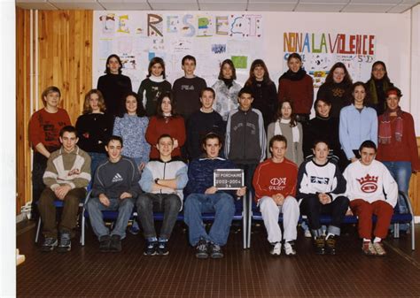 Photo de classe 3ème de 2004 Collège Copains d avant