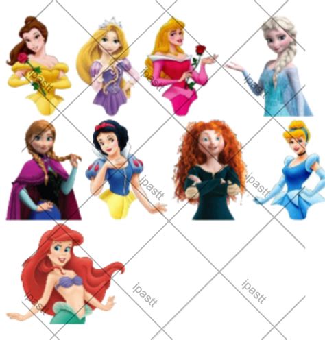 Disney Princess Printable Cake Toppers Printable Word Off