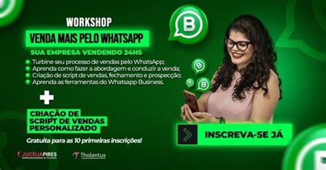 Workshop Venda Mais Pelo Whatsapp Online Sympla