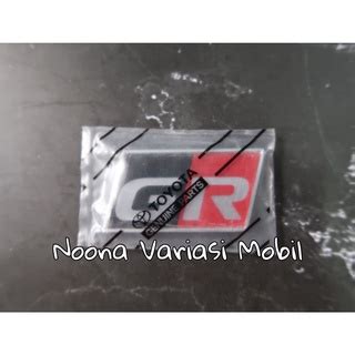 Jual Logo Emblem Tulisan Toyota Gr Sport Huruf Saja Shopee Indonesia