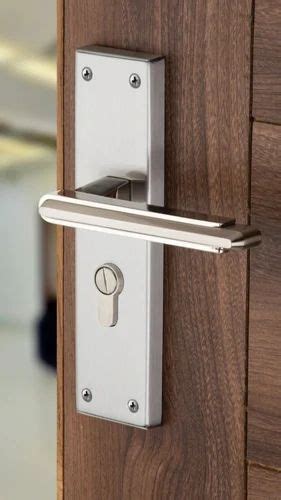 Tuff Manufacturer Modern 170 Mortise Zinc Door Lock Handle Nickel At ₹ 990piece In Aligarh