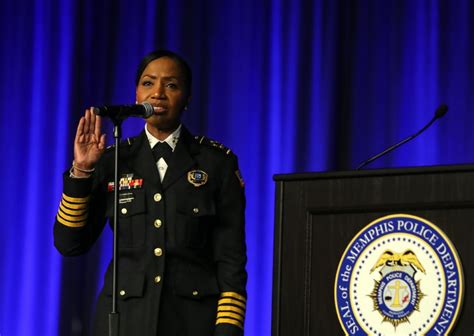 Cerelyn 'C.J.' Davis sworn in as Memphis' police chief - Memphis Local ...