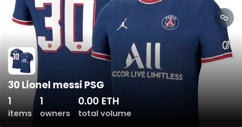 30 Lionel Messi PSG Collection OpenSea