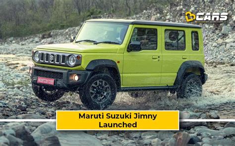 Maruti Suzuki Jimny Launch Price At Rs 12 74 Lakh