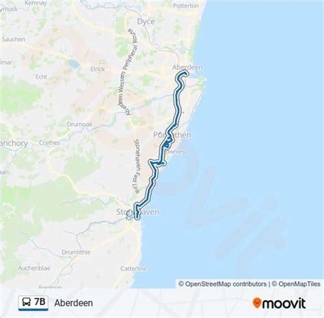 7b Route Schedules Stops And Maps Aberdeen Updated