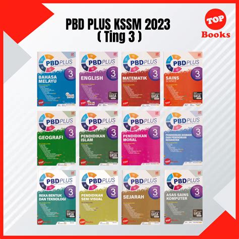 TOPBOOKS Pelangi Buku Latihan PBD Plus KSSM 2023 Ting 1 2 3