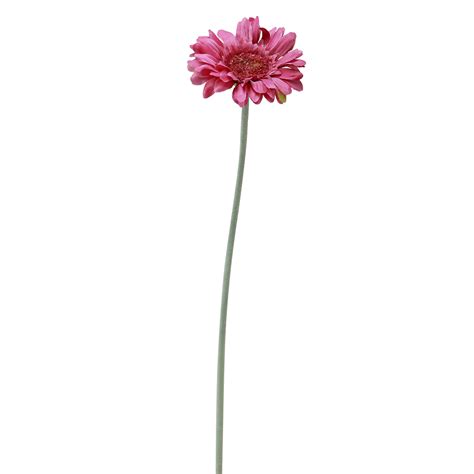 Floristik De K Nstliche Blumen Gerbera Pink Cm Fl