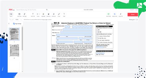 Form X Print And Sign Form Online Pdfliner