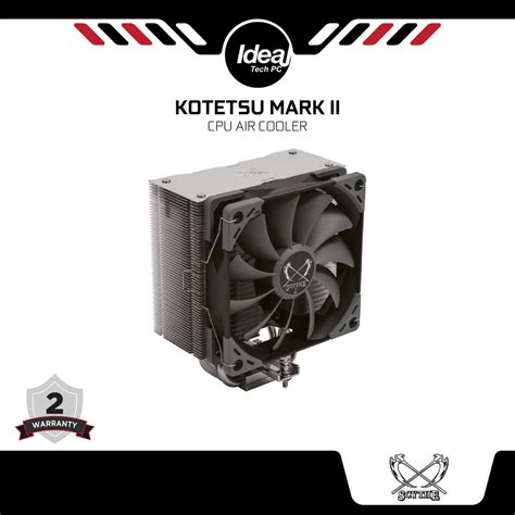 Scythe Kotetsu Mark II SCKTT 2000 CPU Air Cooler Support AMD And