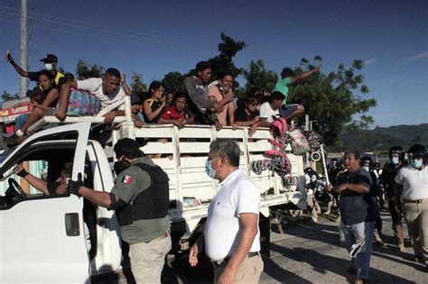 México Autoridades activan operativo contra caravana de migrantes en