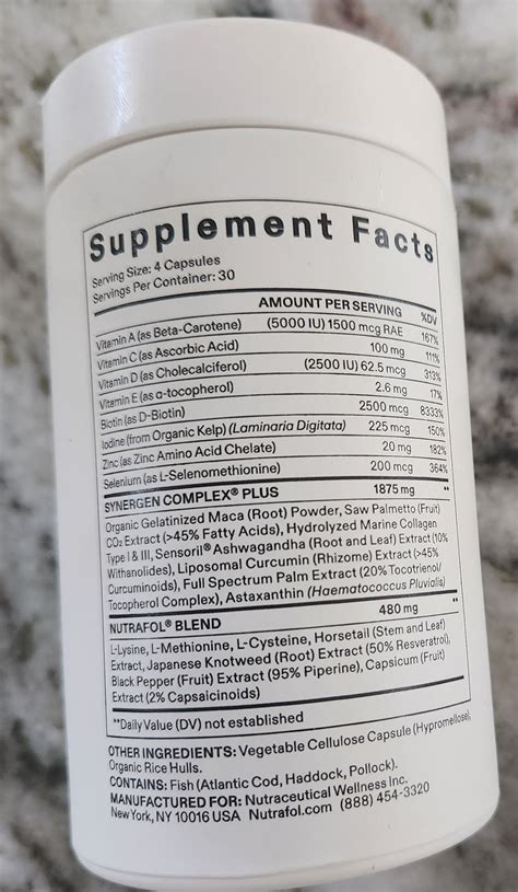 Nutrafol Ingredients Sale | cityofclovis.org