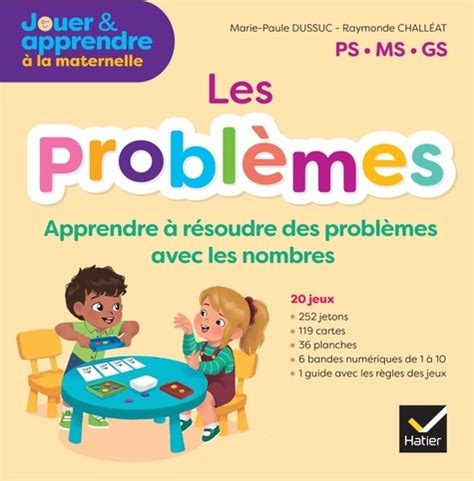 Les Probl Mes Ps Ms Gs Apprendre R Soudre De Marie Paule Dussuc