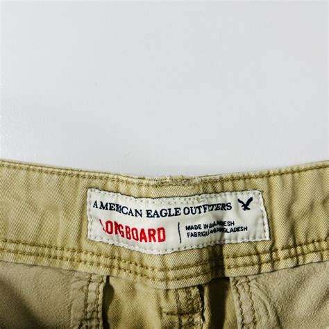 American Eagle Longboard Chino Shorts Beige Mens Size Ebay