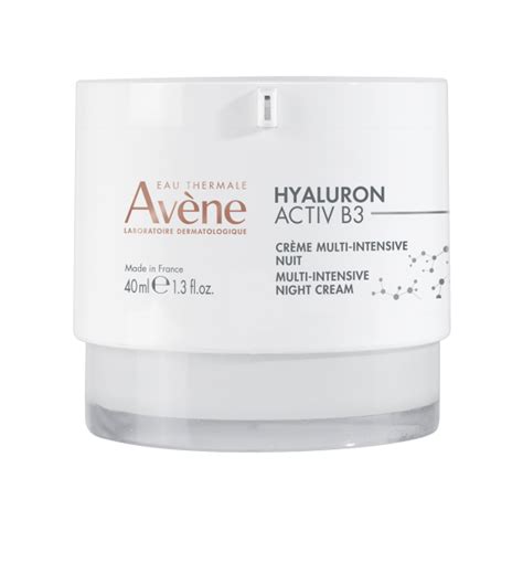 Avene Intensyvaus Poveikio Naktinis Veido Kremas Hyaluron Active B