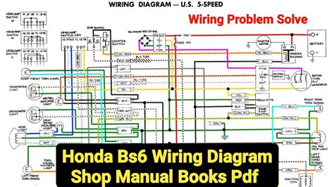 Honda Wiring Honda Sp125 Wiring Diagram Pdf Honda Activa Wiring