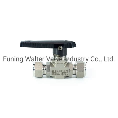 Stainless Steel Swagelokk Instrumentation Forged Ball Valve Fluid