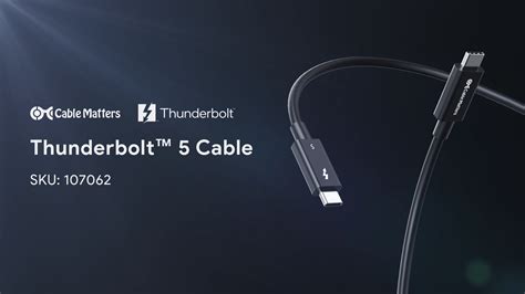 thunderbolt  cables     barely
