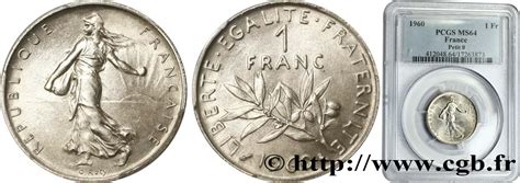 Franc Semeuse Nickel Paris F Fmd Modernes