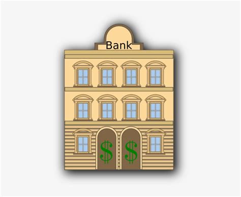 Bank Building Clip Art - Free Transparent PNG Download - PNGkey