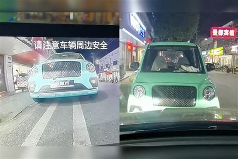 男子在路边倒车被“豪车”吓坏，抬头一看瞬间松一口气：虚惊一场