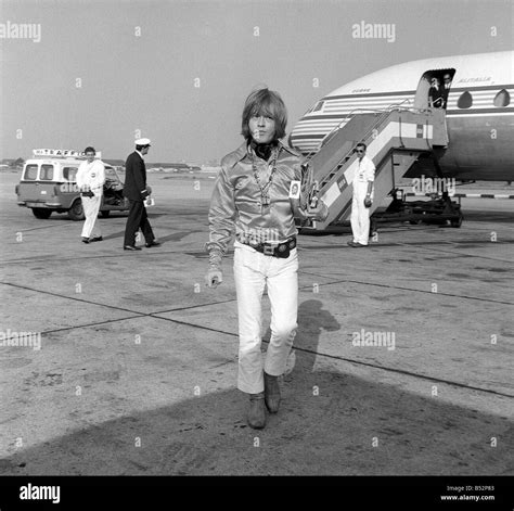 Brian Jones Of The Rolling Stones Pop Group July 1967 Walking Across