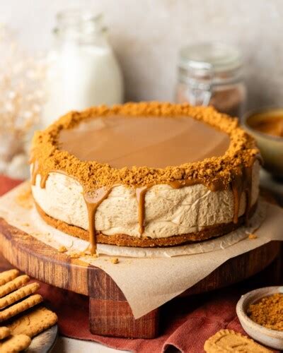 No Bake Lotus Biscoff Cheesecake Gimme Delicious