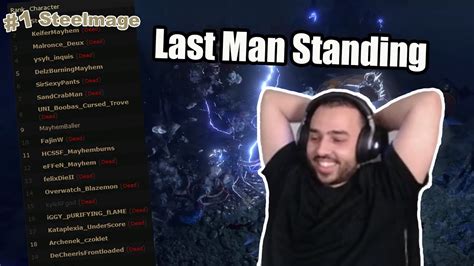 Last One Alive Steelmage Outlives Everyone In Mayhem Path Of Exile