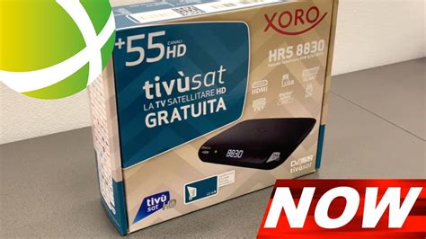 Mediasat Now Xoro Hrs Il Nuovo Decoder Tiv Sat Classic Hd Youtube